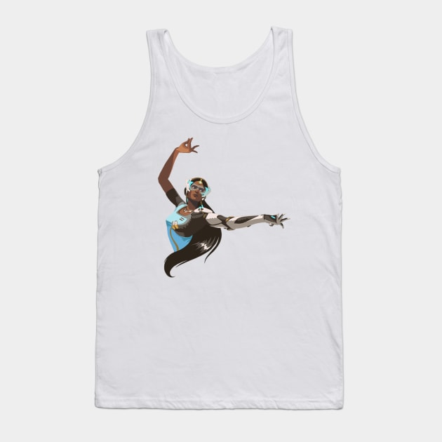 Symmetra Pose Tank Top by Genessis